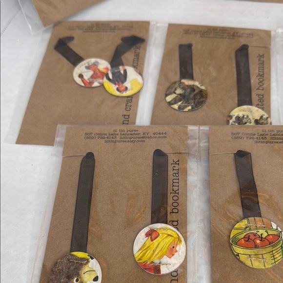 Assorted Handmade Bookmarks (36 total-18 packs) lot M1 - Picture 7 of 8